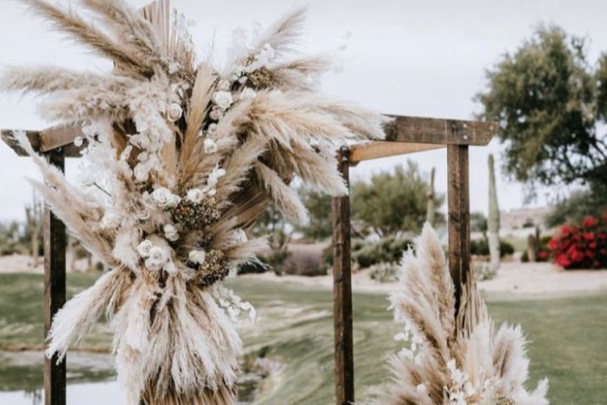 BOHO in amenajarile florale