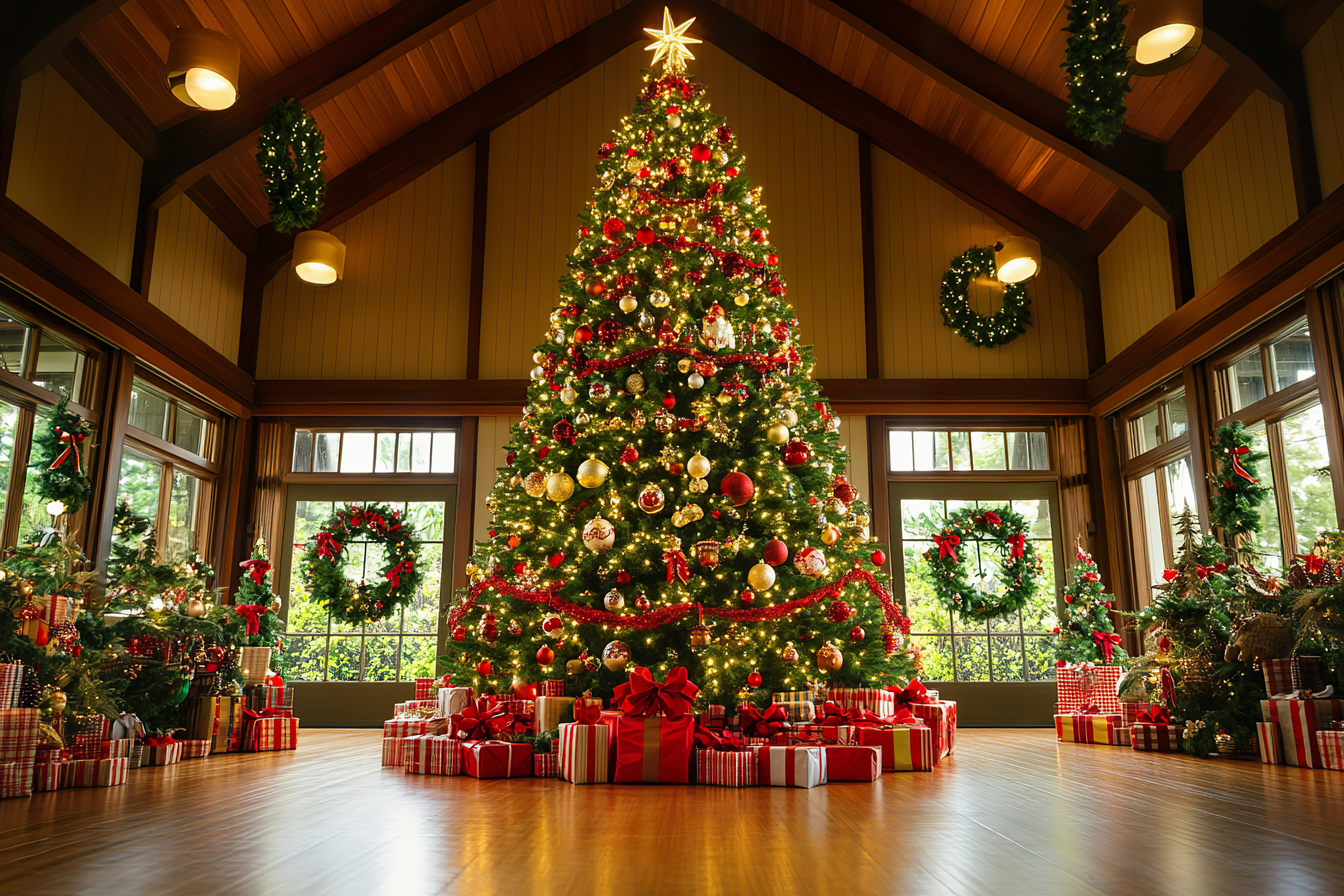 Cum am transformat biroul intr-un taram magic de Craciun cu ajutorul unui organizator de evenimente corporate