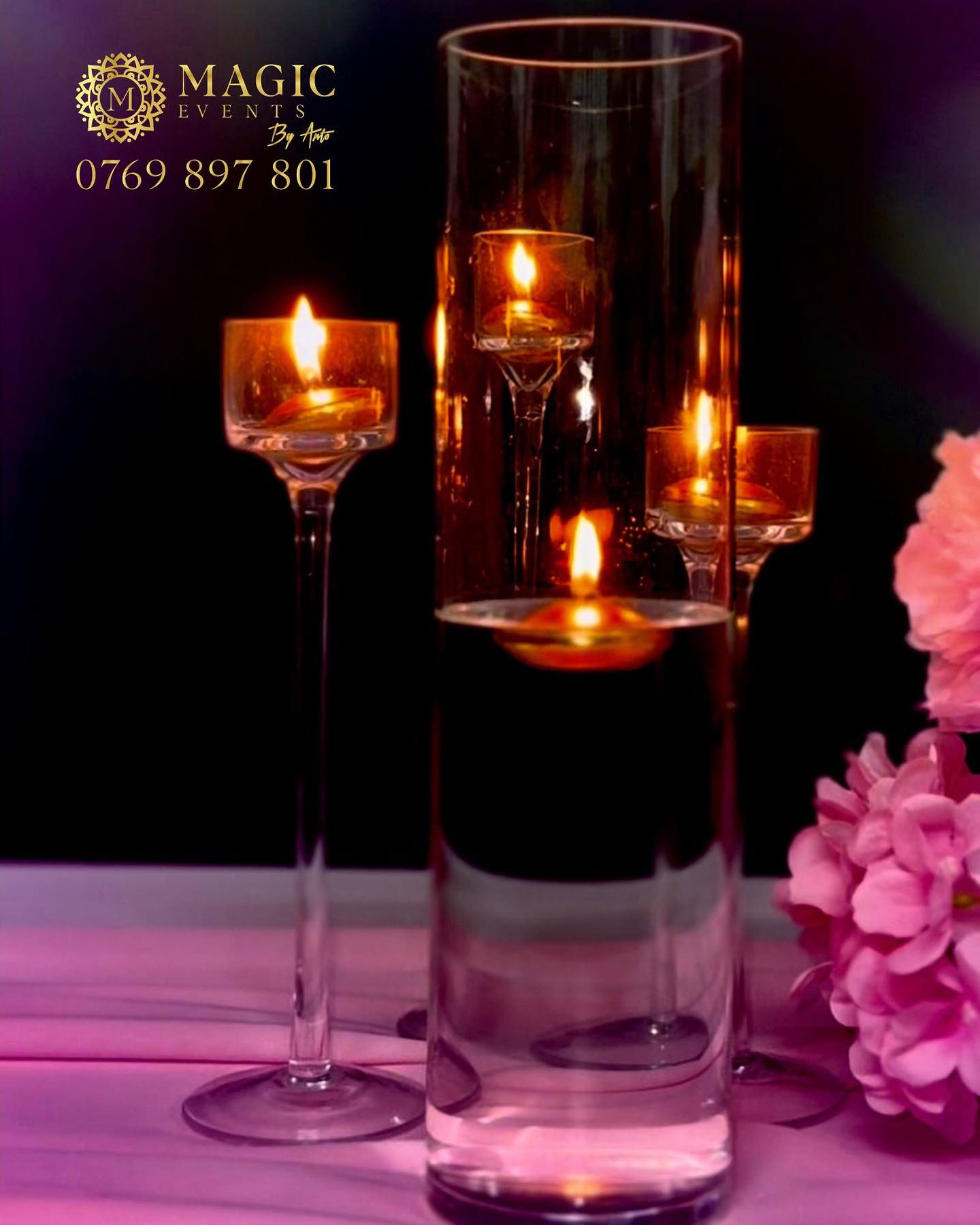 Lumanarile â€“ Magia care Transforma Atmosfera unui Eveniment | Magic Events by Anto