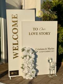 Decor elegant de primire,