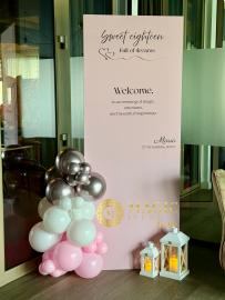 Panou de primire pentru majorat,