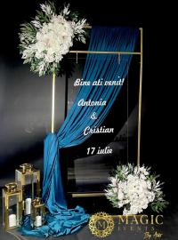 Panou elegant de întâmpinare personalizat,