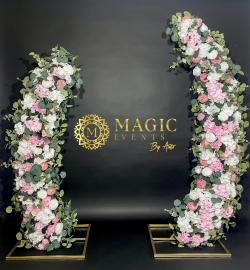 Arcade florale în nuanțe